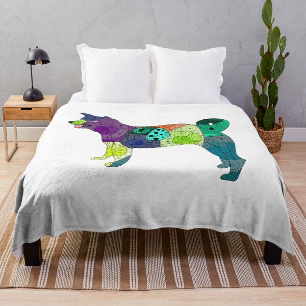 Item preview, Spiral Akita Dog designed and sold by Leah Haas.