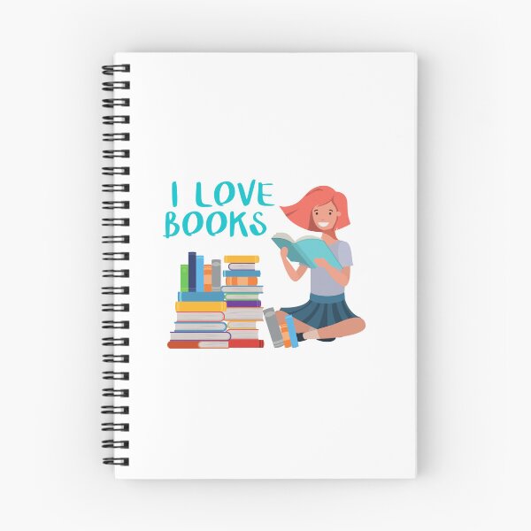 Artikelvorschau, ICH LIEBE BÜCHER entworfen und verkauft von IsaCria.
