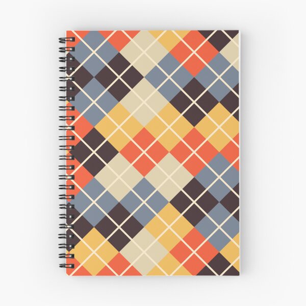Item preview, Argyle Pattern Yellow Orange and Blue designed and sold by Blue-Banana.