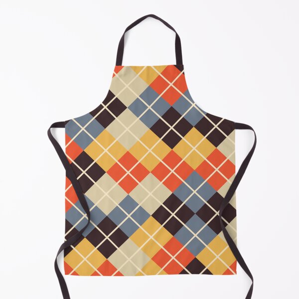 Item preview, Argyle Pattern Yellow Orange and Blue designed and sold by Blue-Banana.