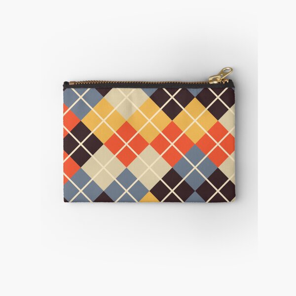 Item preview, Argyle Pattern Yellow Orange and Blue designed and sold by Blue-Banana.