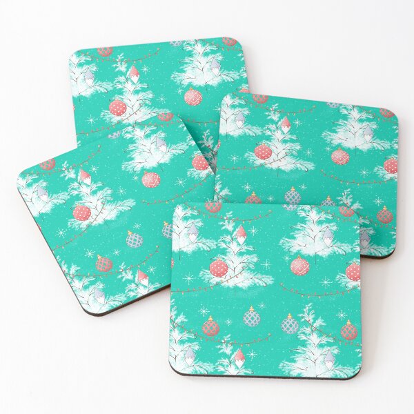 Item preview, Copy of Christmas ornaments trees and stars pattern designed and sold by InnaMGraphic.