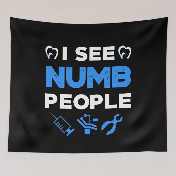 Item preview, I SEE NUMB PEOPLE designed and sold by antipatic.