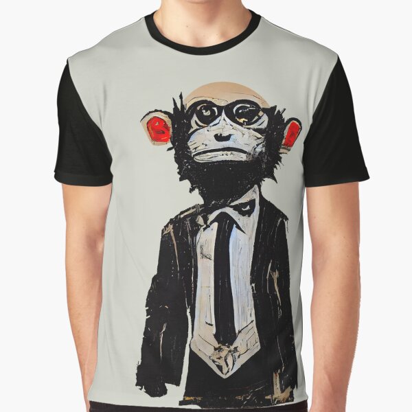 Item preview, Monkey in a suit designed and sold by hamptidampti.