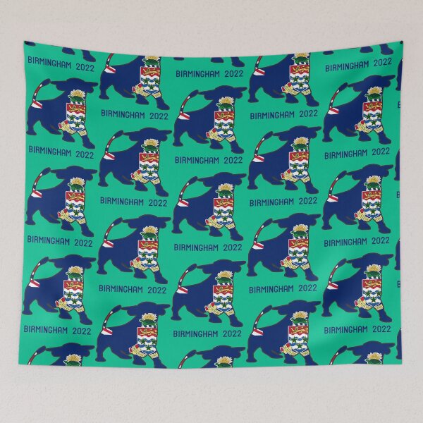 Item preview, Cayman Islands Commonwealth Bull designed and sold by coyoteandroses.