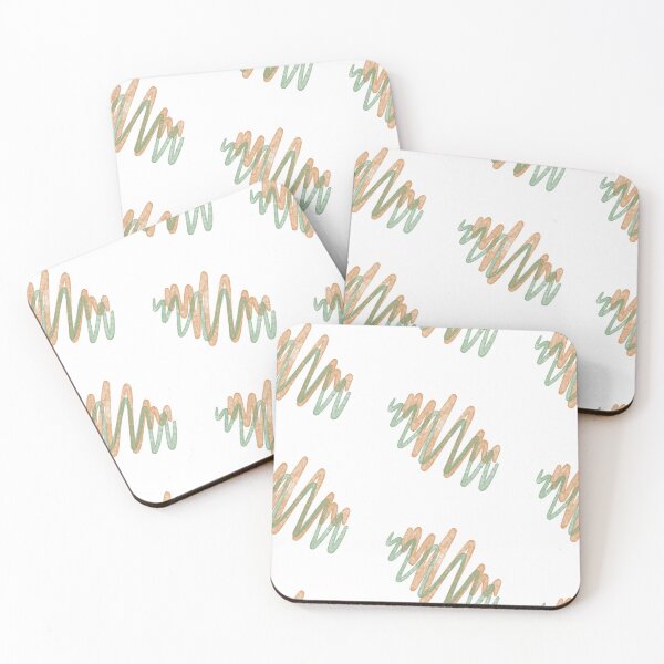 Item preview, Minimalist Squiggle Pattern designed and sold by TheMerchPeddler.