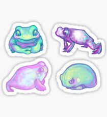 Silent Pastel Friends Sticker