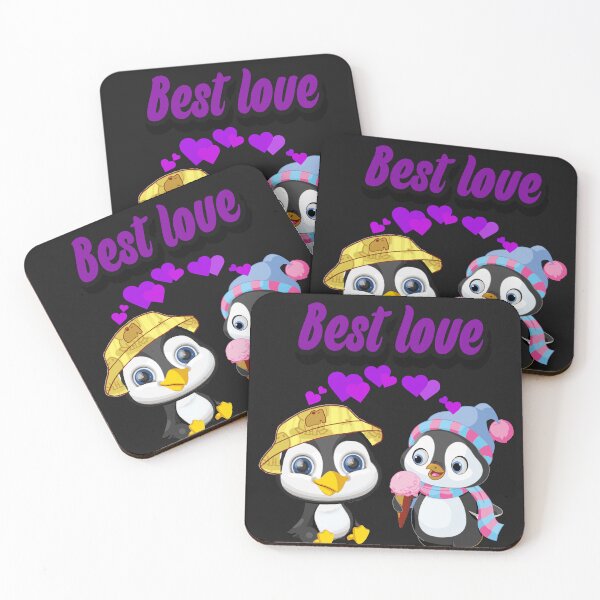 Item preview,  Best love Penguins  designed and sold by ghostart32.