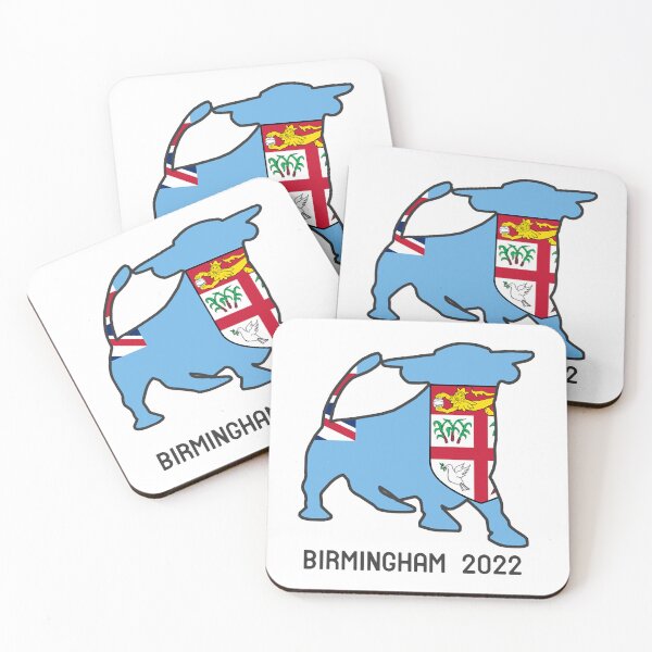 Item preview, Fiji Commonwealth Bull designed and sold by coyoteandroses.