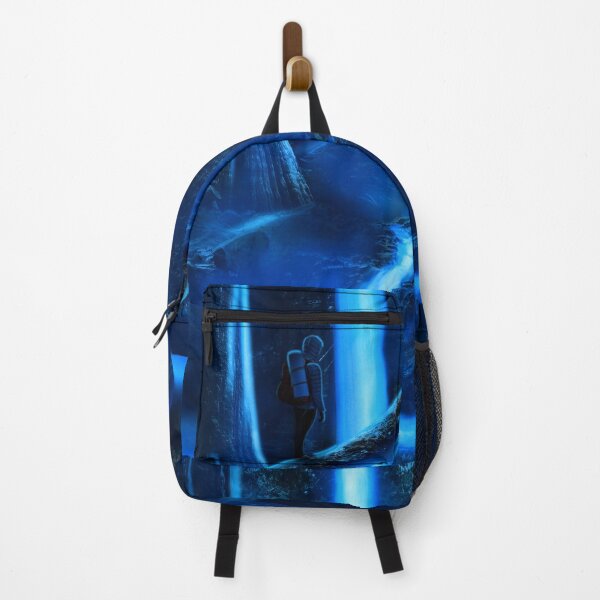Item preview, Blue Forest Adventures glowing waterfall  designed and sold by Preety Padhiyar.