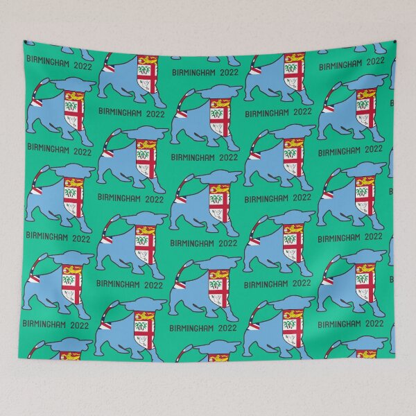 Item preview, Fiji Commonwealth Bull designed and sold by coyoteandroses.