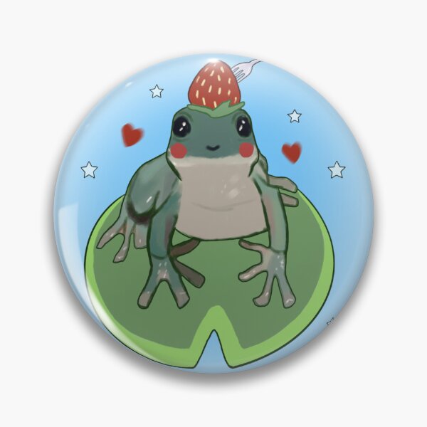 Item preview, Strawberry Frog designed and sold by Lorets-Designs.