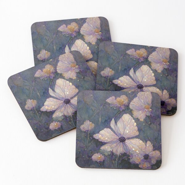 Item preview, Purple cellophane and daisies  designed and sold by Riverside-Moon.
