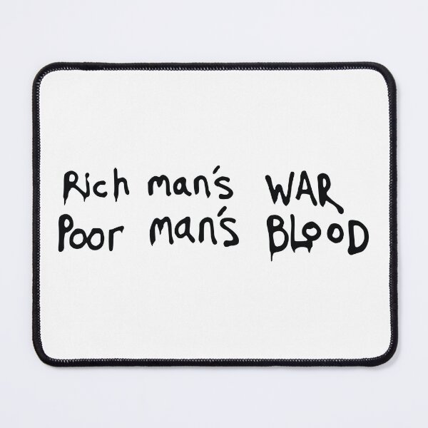 Item preview, Rich mans war poor mans blood designed and sold by binti163.