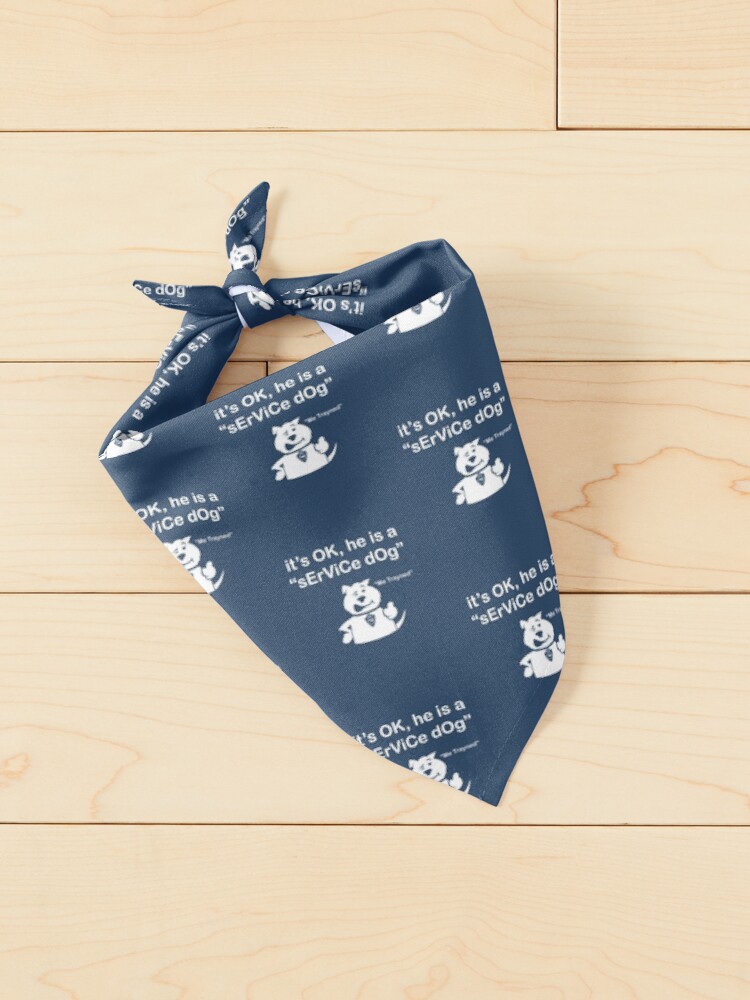 Alternate view of Official sErVicE dOg - Male Pet Bandana