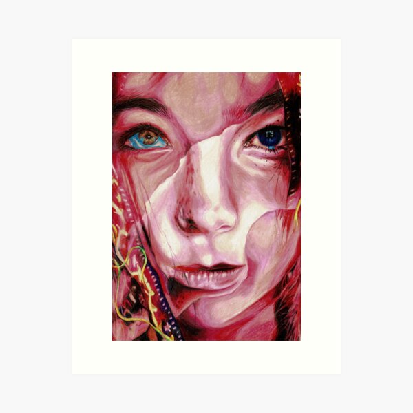 Bjork Art Print