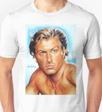 Lex Barker - Tarzan the Apeman, painting portrait, poster Unisex T-Shirt