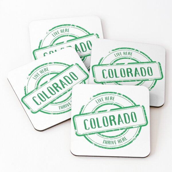 Item preview, colorado live here thrive here designed and sold by JunkDrawerbyJo.
