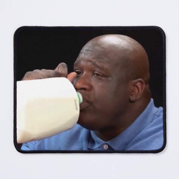 Item preview, Shaq Drinking Milk designed and sold by chough83w.