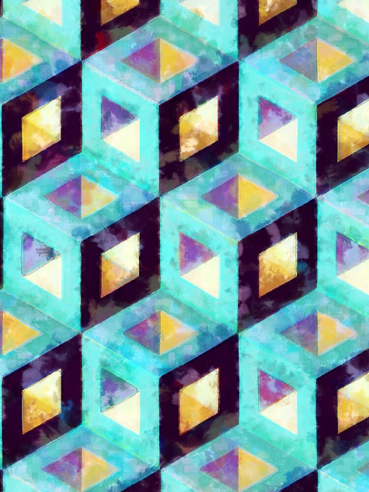 Thumbnail 4 of 4, iPhone Case, Splendor Blocks designed and sold by Bubblepoor.