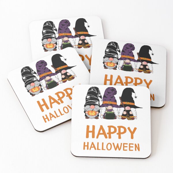 Item preview, Happy Halloween Color Trendy Gnomes Design designed and sold by WBP Mart.