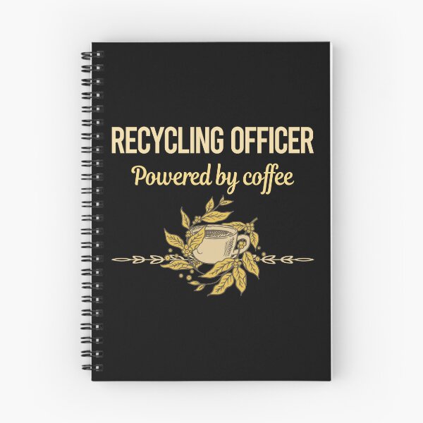 Item preview, Powered By Coffee Recycling Officer designed and sold by trinayolkcelia.