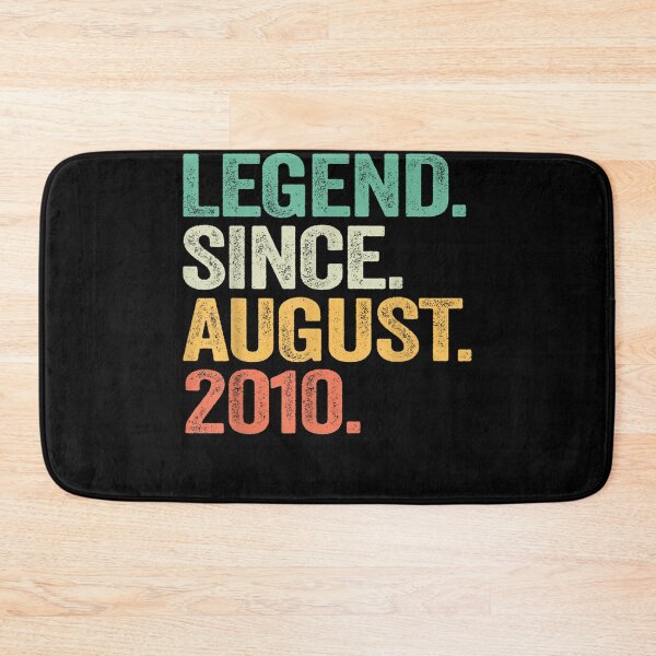 Item preview, 12 Year Old Gift 12th Birthday Boy Legend Since August 2010  designed and sold by sarahbennetth.