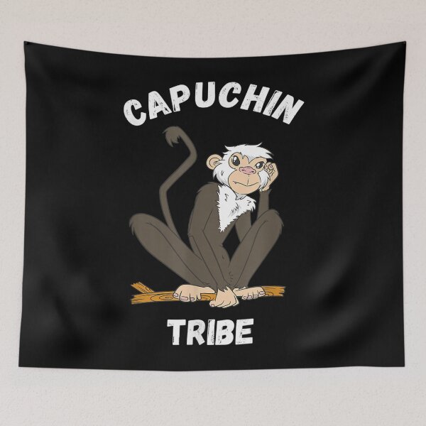 Item preview, Capuchino Tribu Vida Silvestre Primate Capuchino Mono Animal designed and sold by sarahbennetth.