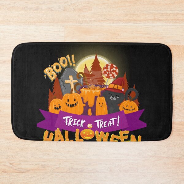 Item preview, Spooky Pumpkin & Smiling Cat Cyber-Halloween Artwork designed and sold by mangaworldart.