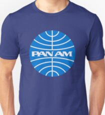 Vintage Pan Am Airlines 1970's Unisex T-Shirt