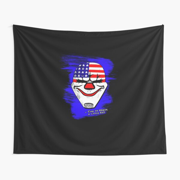 Payday 2 Tapestries Redbubble - chains mask payday 2 roblox
