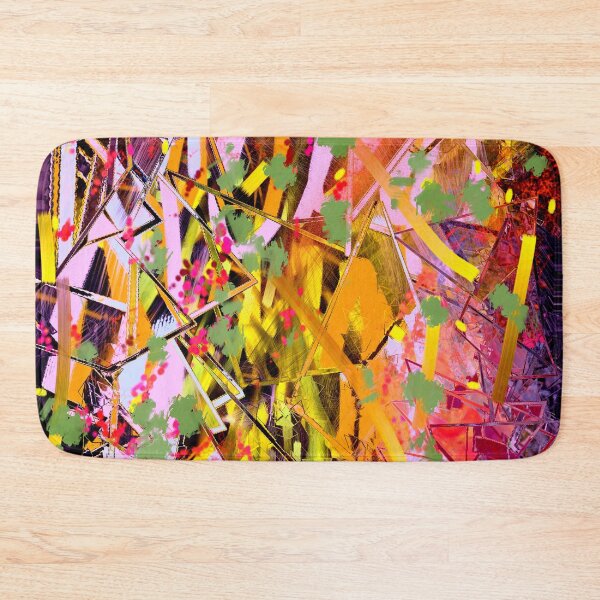 Item preview, Autumnal Abstract 3 (abstract expressionism landscape nature painting) designed and sold by Discordant Dreams Art.