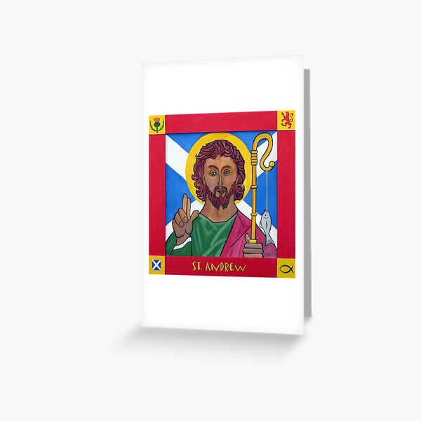 Saint ANDREW Greeting Card