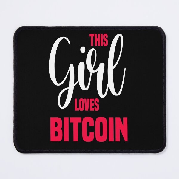 Item preview, This Girl Loves Bitcoin designed and sold by 2djazz.