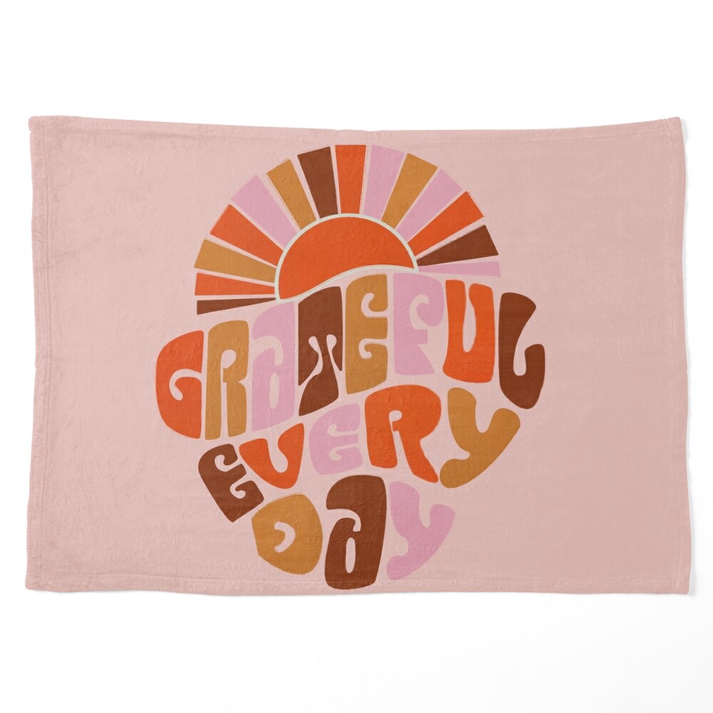 Buy Grateful Everyday - 70s Hippie Style - A1, A2, A3 or A4 art