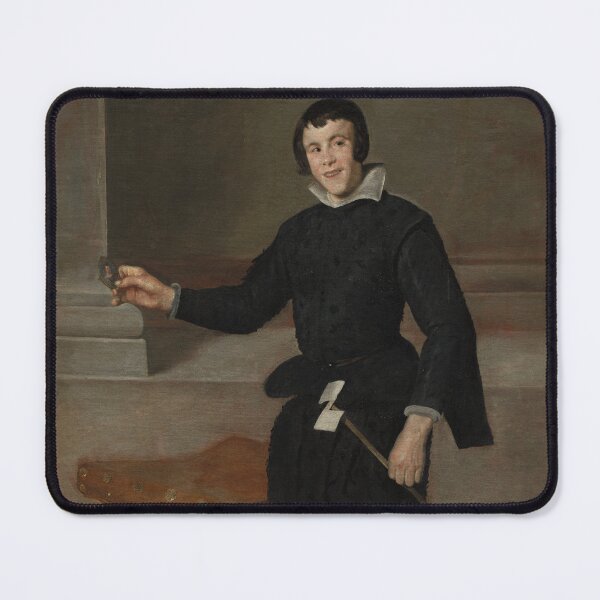 Item preview, Portrait of Jester Calabazas by Diego Velazquez designed and sold by Vintage Wall Art.