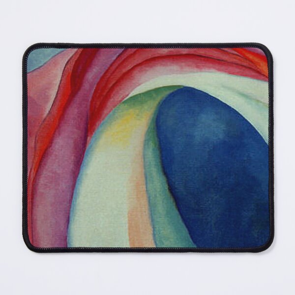 Item preview, Georgia O'Keeffe  Music  pink and blue  designed and sold by TeeARTHY.
