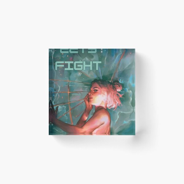 Item preview, Lets Fight designed and sold by aquaticgoddess.