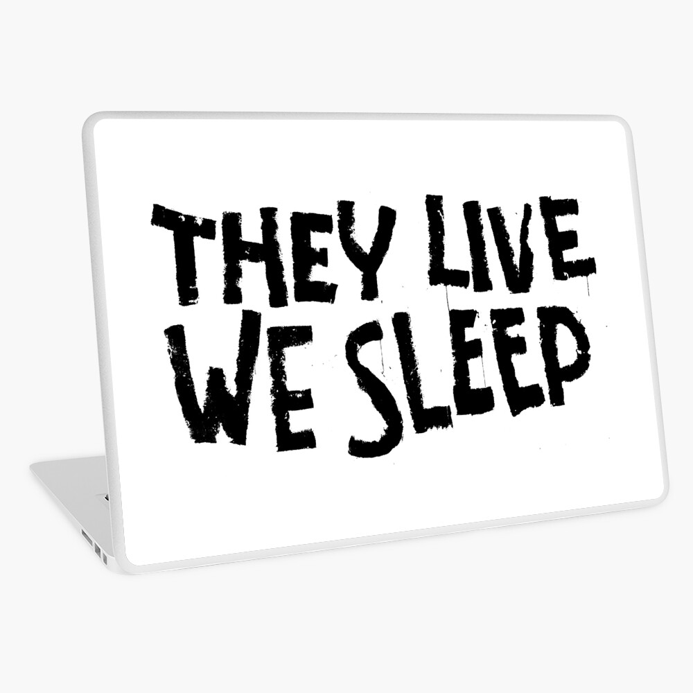 They Live We Sleep Back Patch