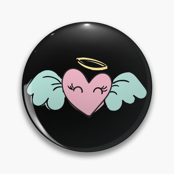 Item preview,  Cute Angel Heart With Wings, designed and sold by minstore.