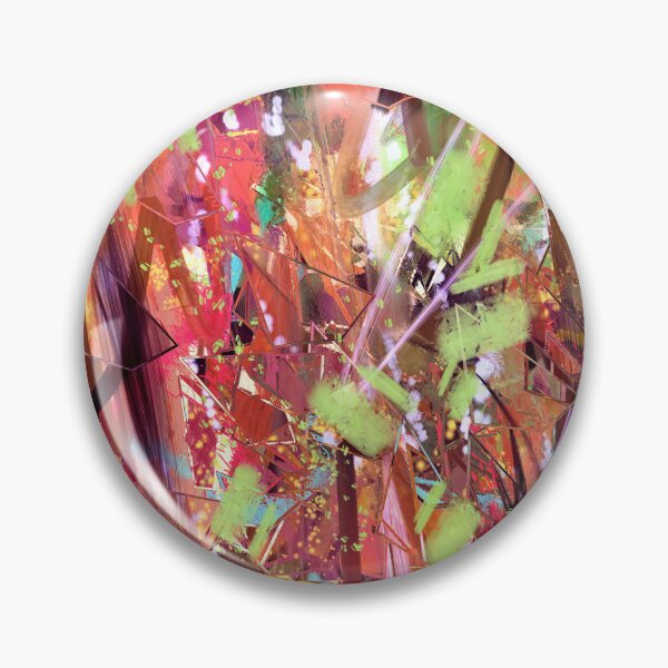 Item preview, Autumnal Abstract 4 (abstract expressionist nature landscape painting) designed and sold by Discordant Dreams Art.