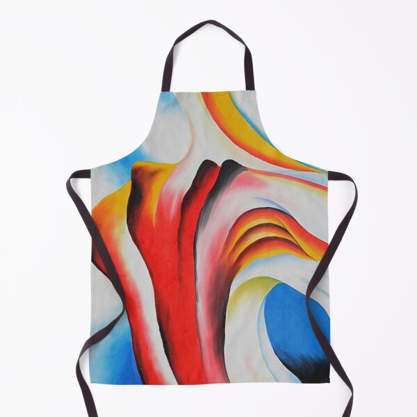 Item preview, Georgia O'Keeffe Music pink and blue-ii designed and sold by TeeARTHY.