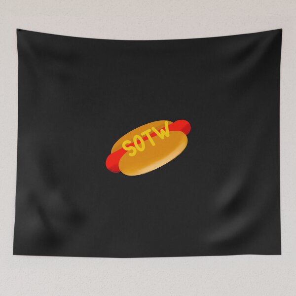 Item preview, Classic Band HotDog Glizzy Sticker Art-Kora designed and sold by ART-KaraSikora.