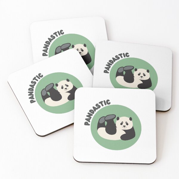 Item preview, Cute Word Pun - Pandastic designed and sold by TheMerchPeddler.