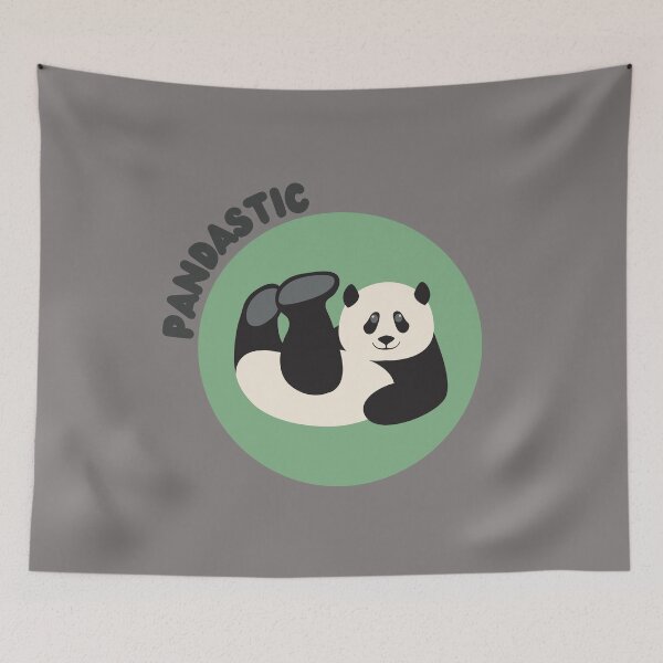 Item preview, Cute Word Pun - Pandastic designed and sold by TheMerchPeddler.