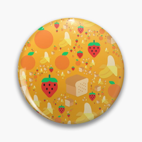 Item preview, Emoji style bread Strawberry Orange et Banane designed and sold by xdashu.