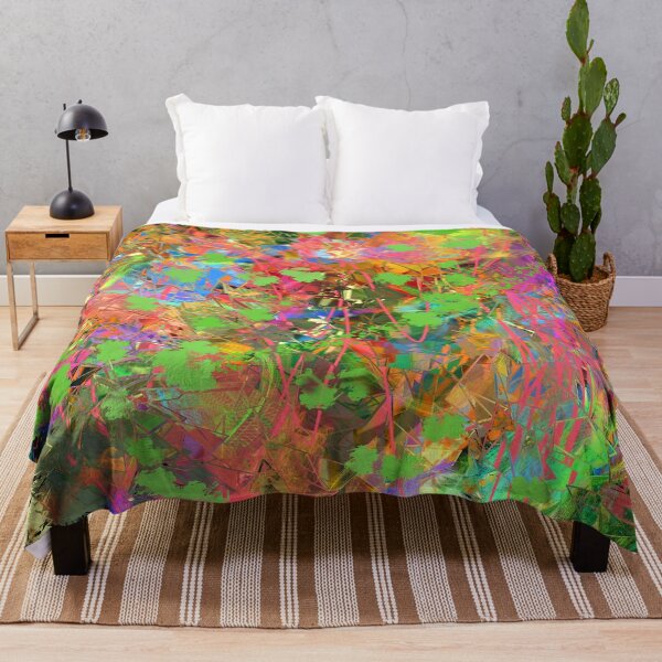 Item preview, Autumnal Abstract 5 (abstract expressionist nature landscape painting) designed and sold by Natfigcreates.