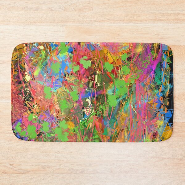 Item preview, Autumnal Abstract 5 (abstract expressionist nature landscape painting) designed and sold by Discordant Dreams Art.
