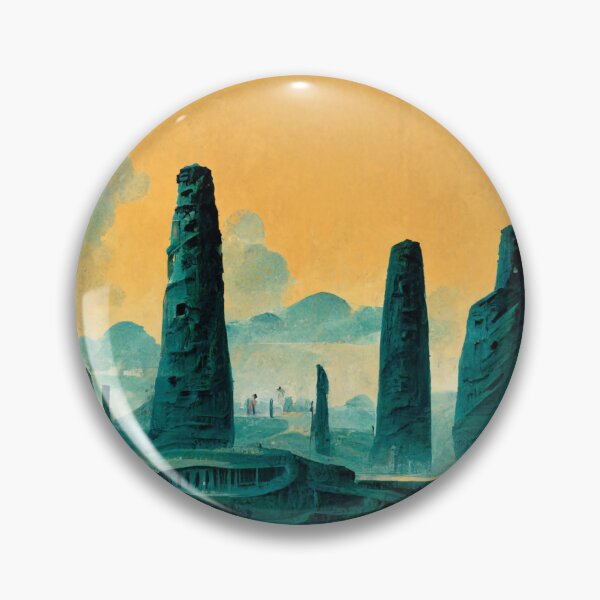Item preview, Smart city in ancient times designed and sold by Riverside-Moon.