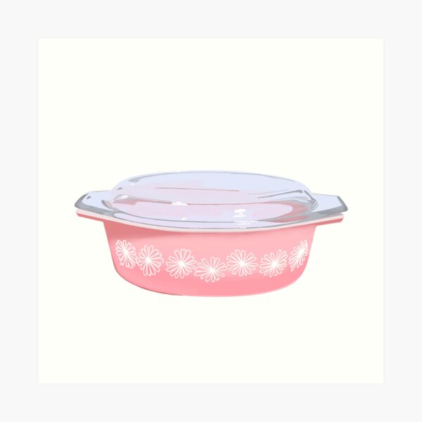 Pink hotsell daisy pyrex